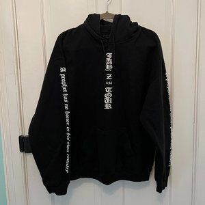Fear of God Jay-Z Black Hoodie | 4:44 Tour Concert | Size Large